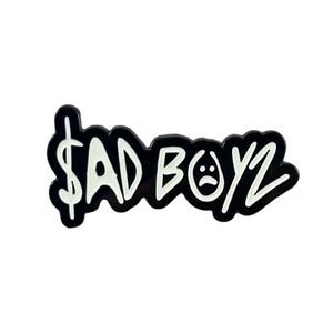 Sad Boyz Glow in the Dark Enamel Pin